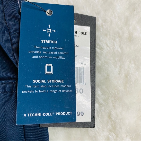 Kenneth Cole New York Men's Stretch Slim Fit Pants - Picture 3 of 14